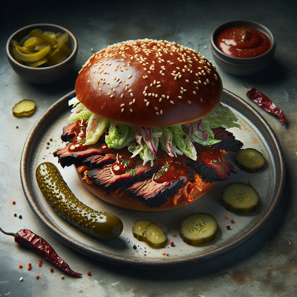 BBQ Brisket Sando