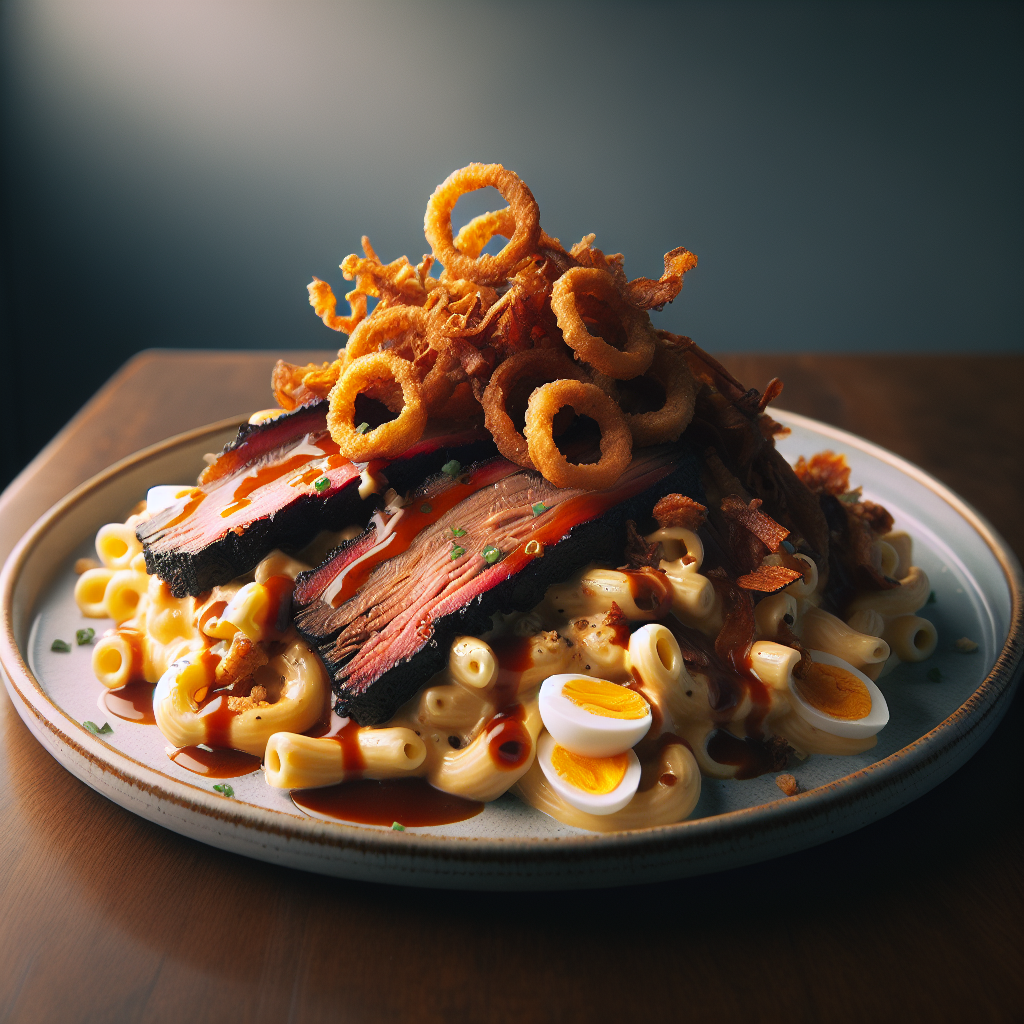 Brisket Mac & Cheese (Brunch)