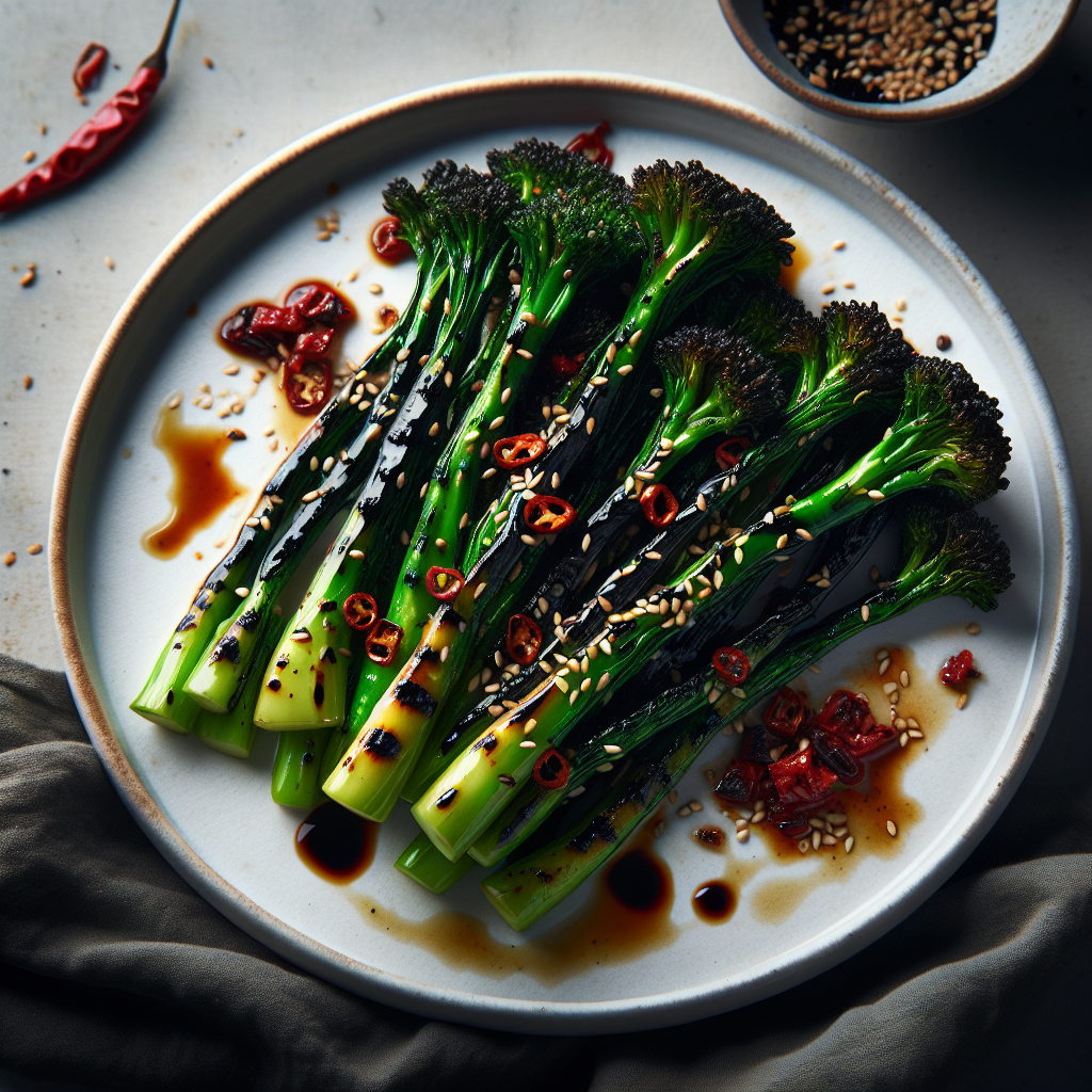 Charred Broccolini