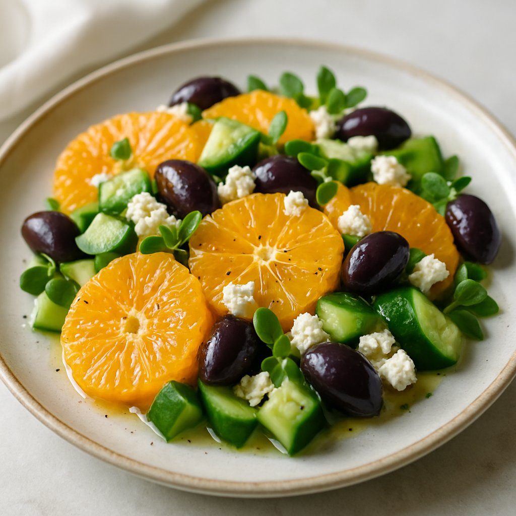 Citrus Greek Salad