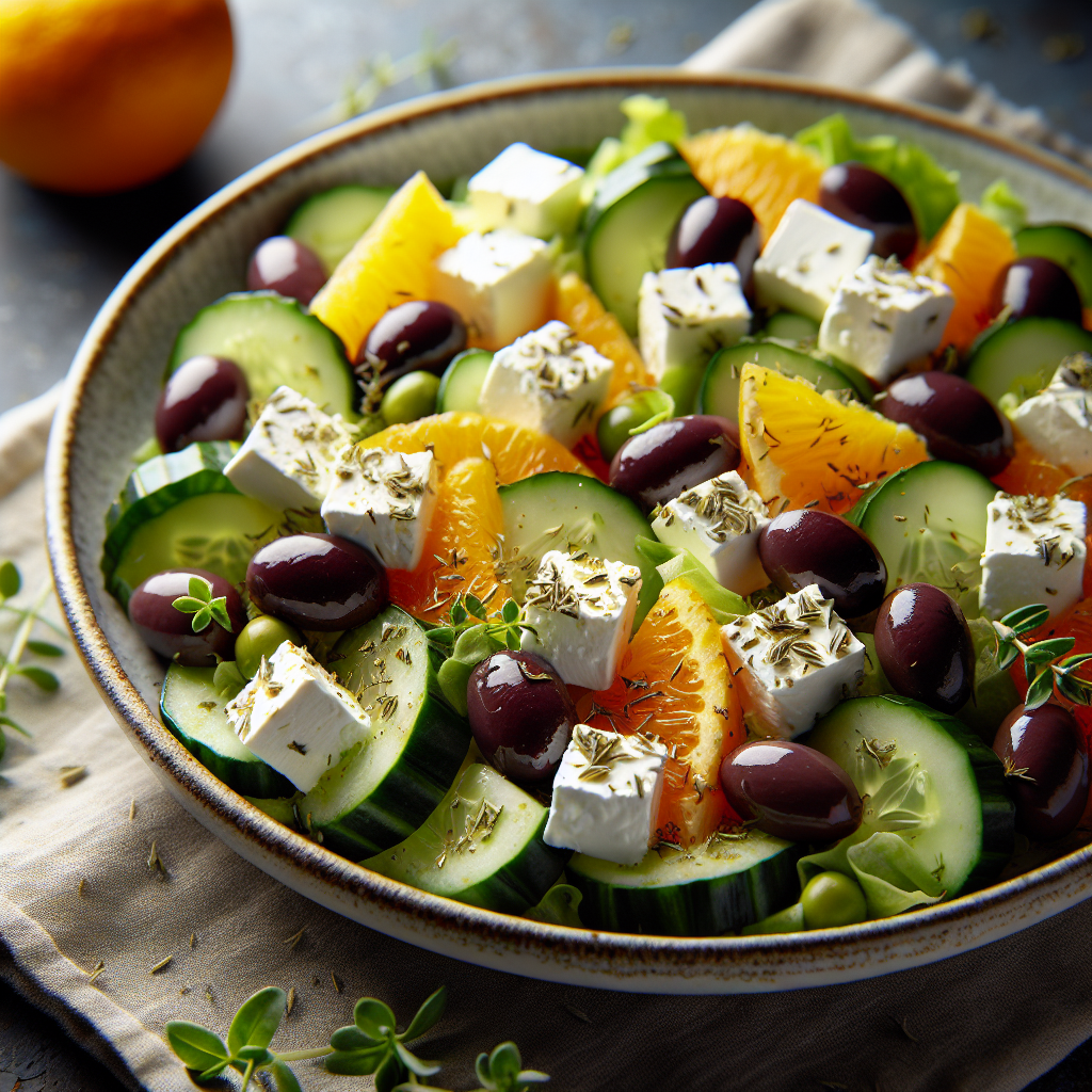 Citrus Greek Salad