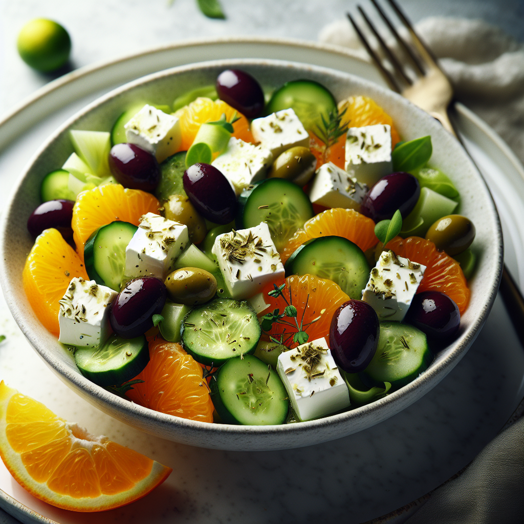 Citrus Greek Salad
