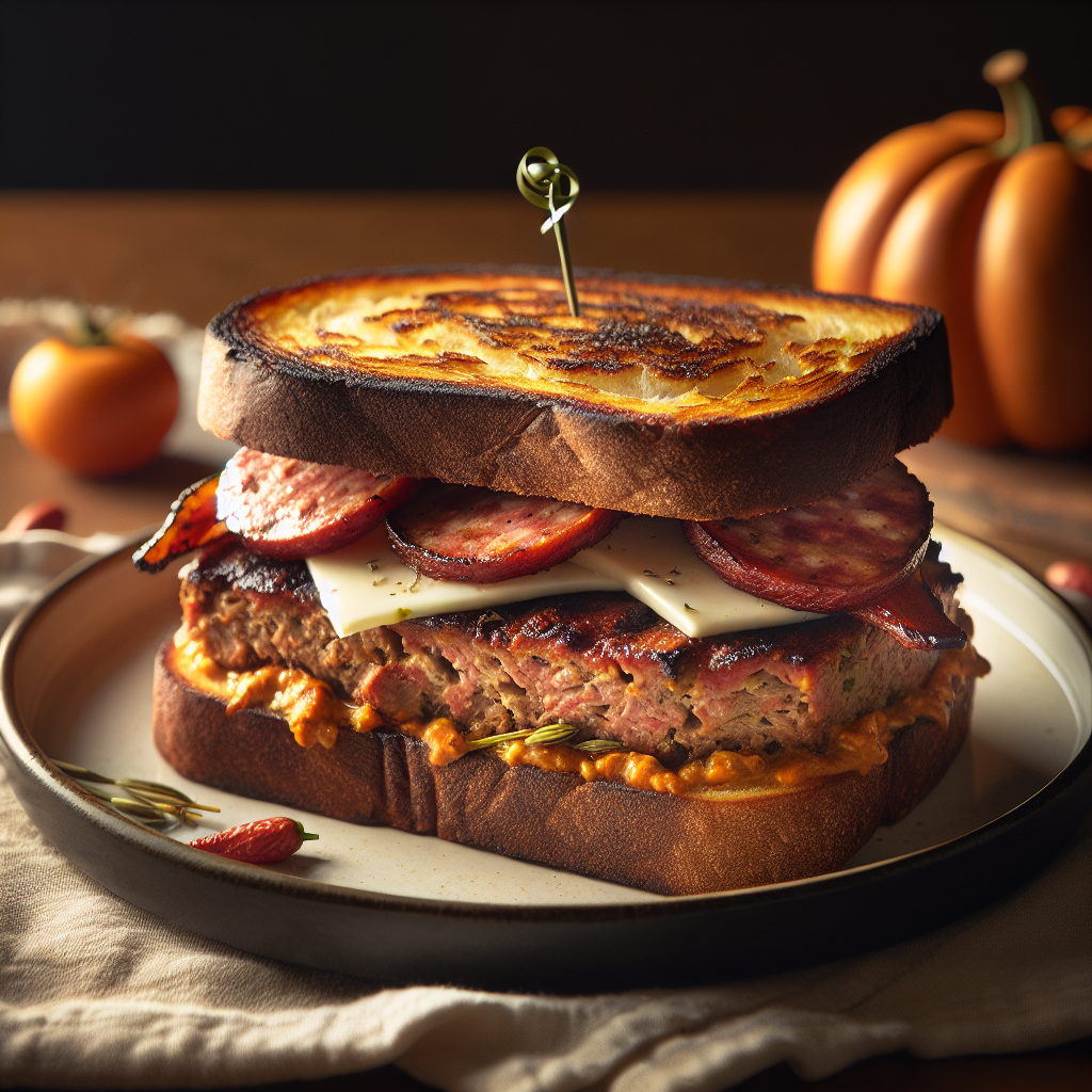 Elk Meatloaf Sando