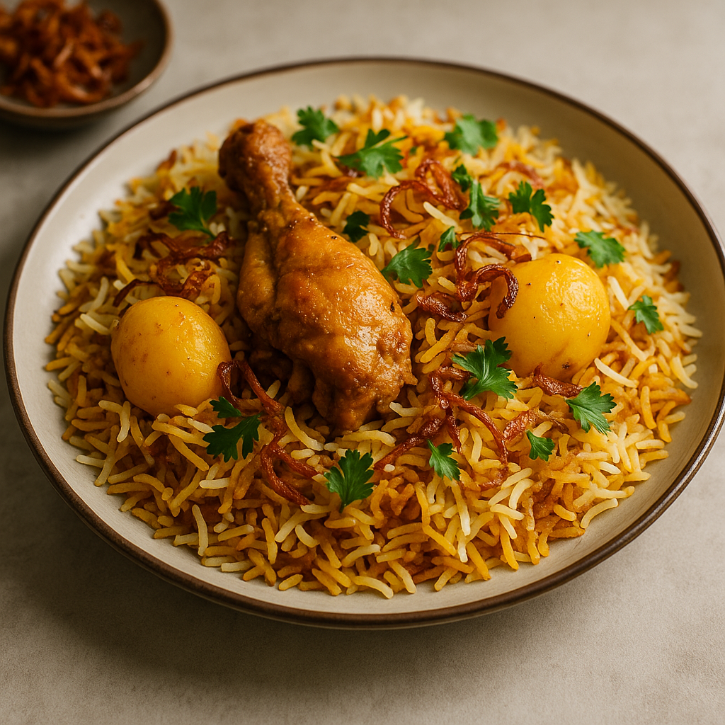 Kolkatta Special Chicken Biryaani