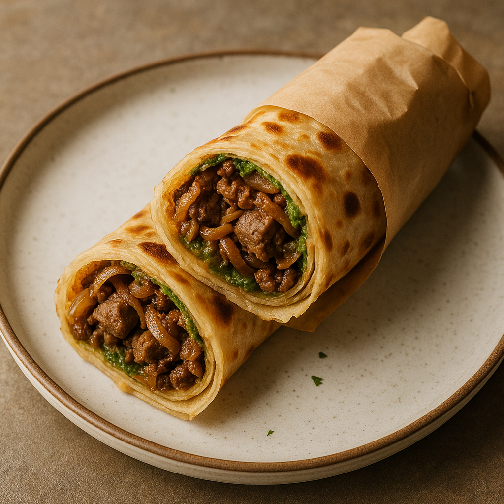 Lamb Kathi Roll