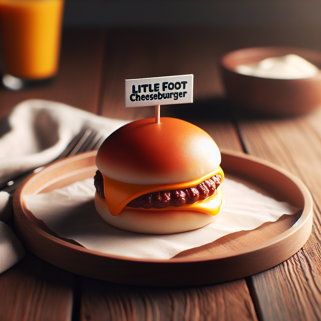 Little Foot Cheeseburger