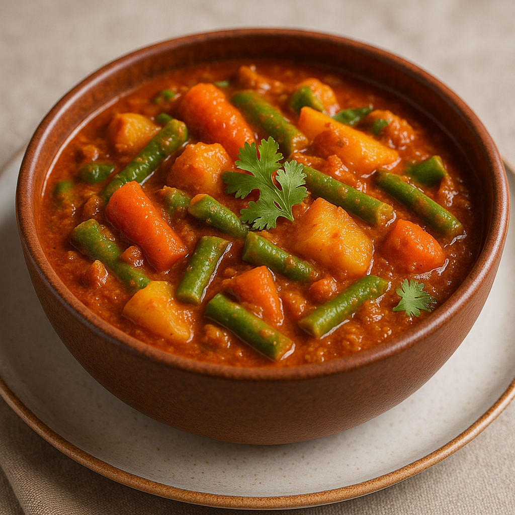 Mixed Vegetable Kohapuri