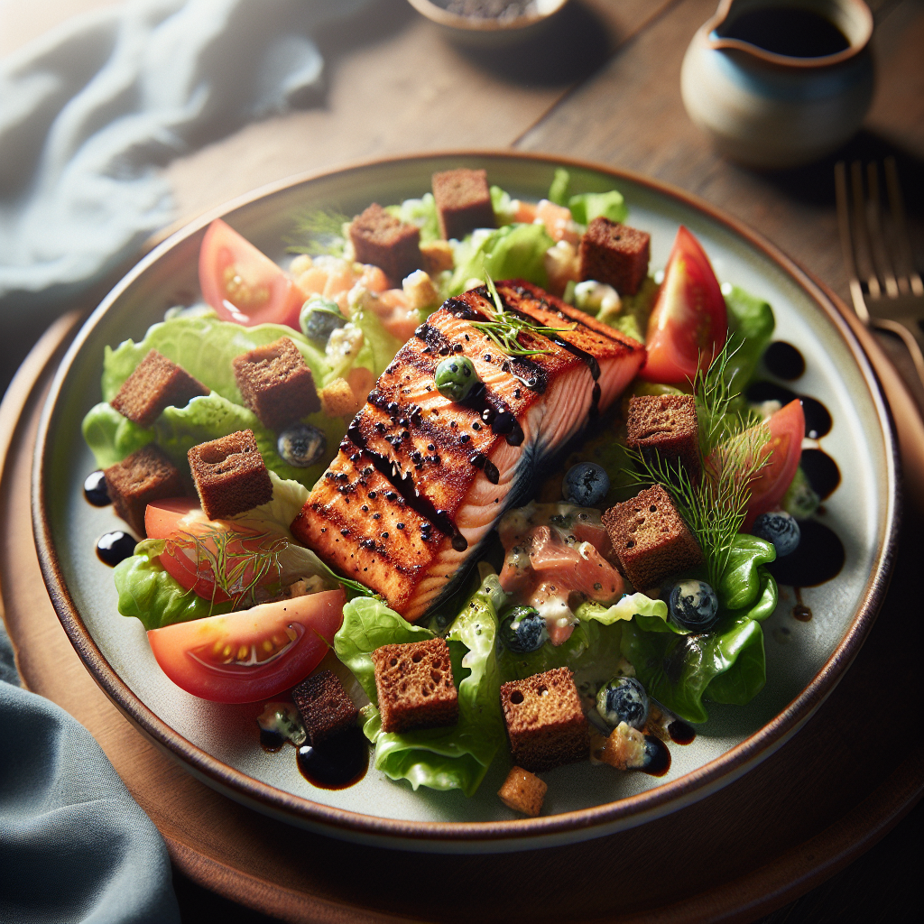 Salmon Caesar (Brunch)