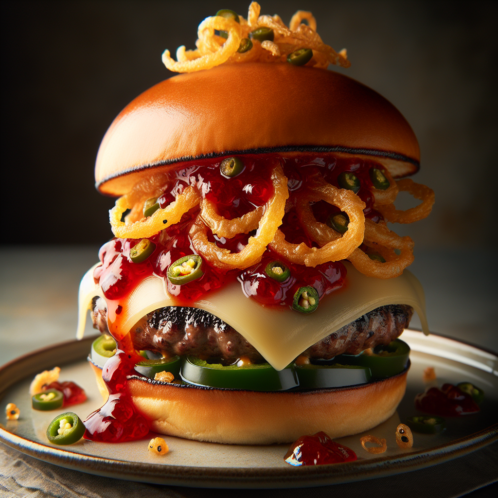 Spicy Jalapeno Burger