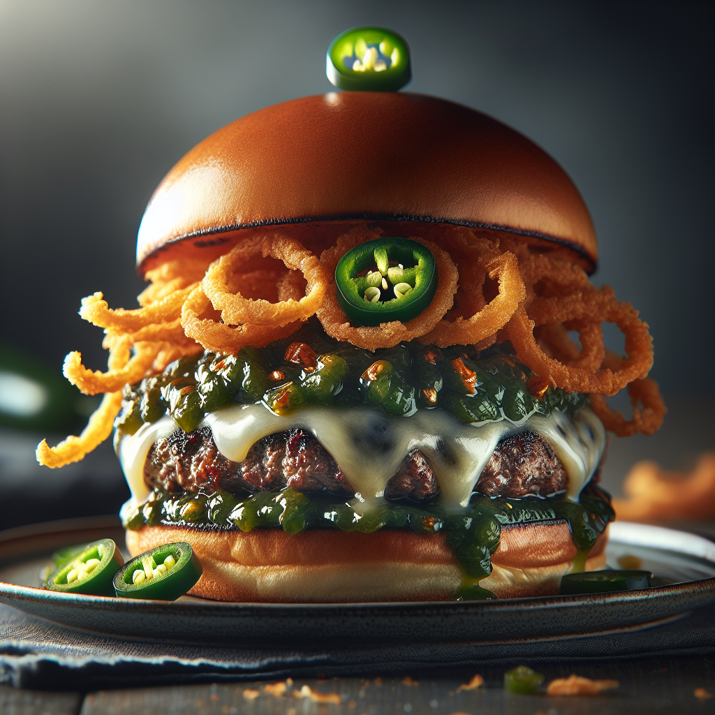 Spicy Jalapeno Burger